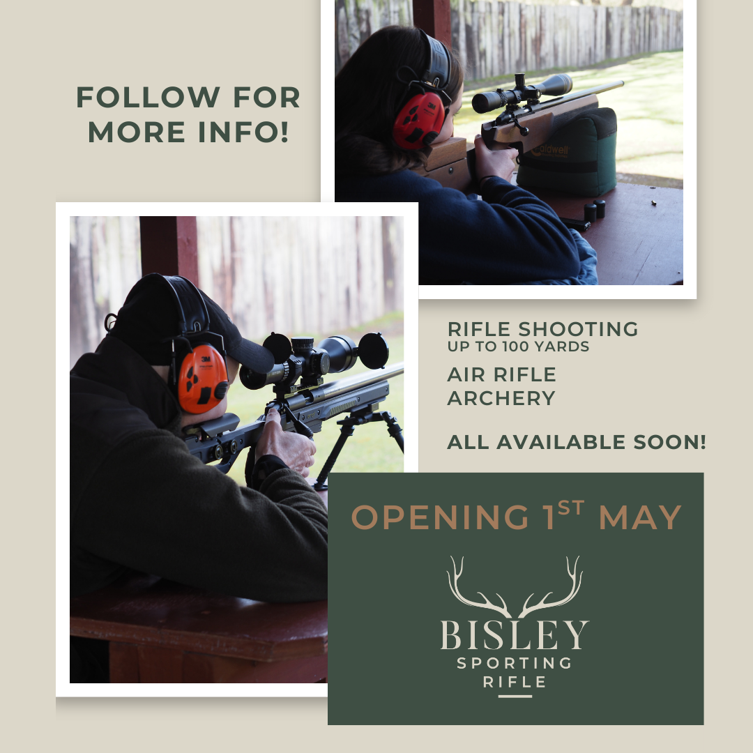 Bisley Sporting Rifle Opens 1st May 2025